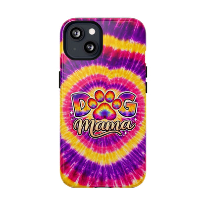 DOG MAMA PAW PRINT SWIRL MAGNETIC PHONE CASE  - TLNT1504261