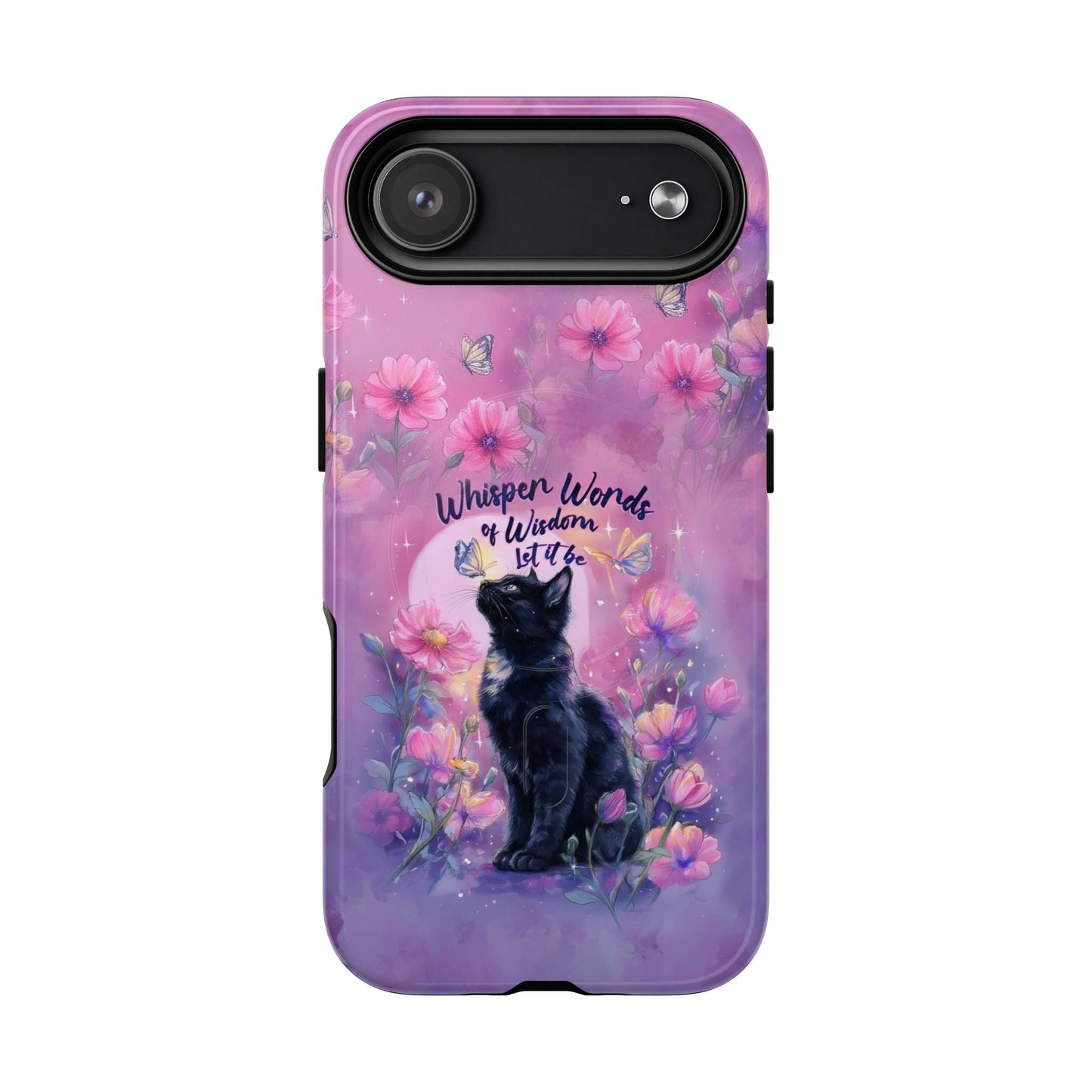 WHISPER WORDS OF WISDOM LET IT BE CAT MAGNETIC PHONE CASE - TLHG2605264