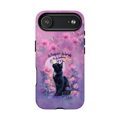 WHISPER WORDS OF WISDOM LET IT BE CAT MAGNETIC PHONE CASE - TLHG2605264