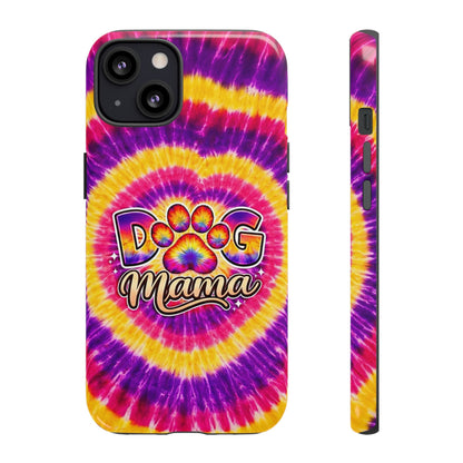 DOG MAMA PAW PRINT SWIRL PHONE CASE   - TLNT1504261