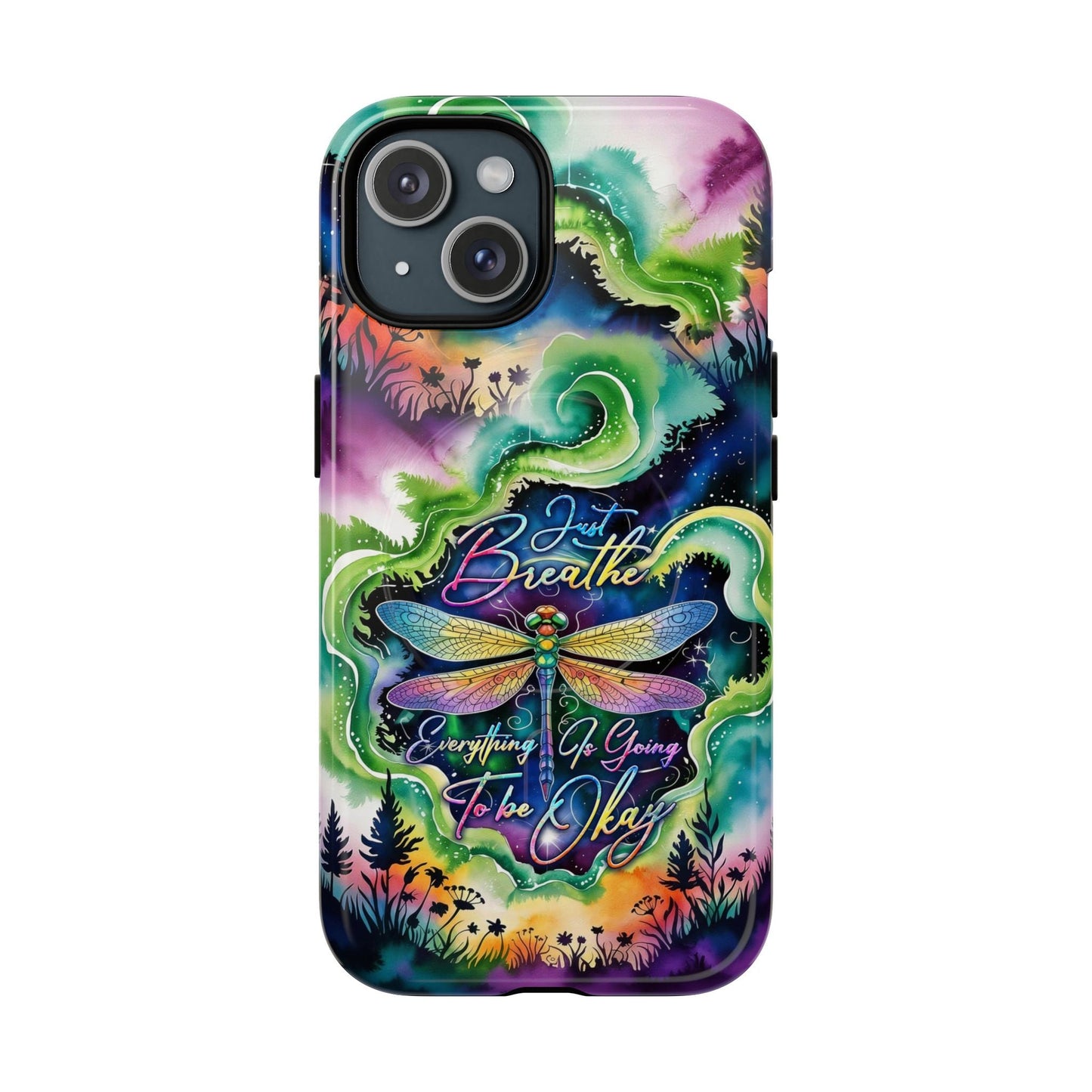 JUST BREATH DRAGONFLY MAGNETIC  PHONE CASE - TLHG2304264