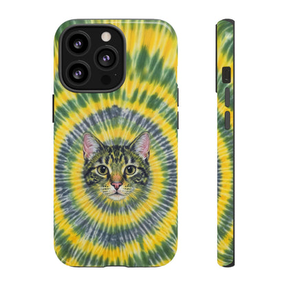 FUNNY CAT SWIRL  PHONE CASE - TLNT1604263