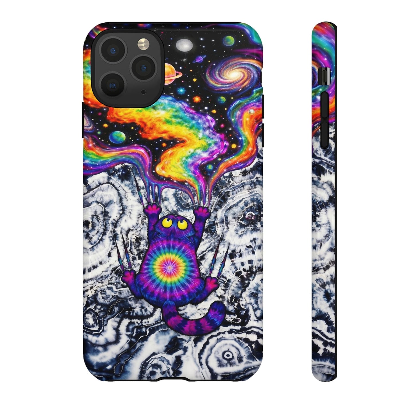SCRATCHING CAT GALAXY PHONE CASE - KMTM1004261