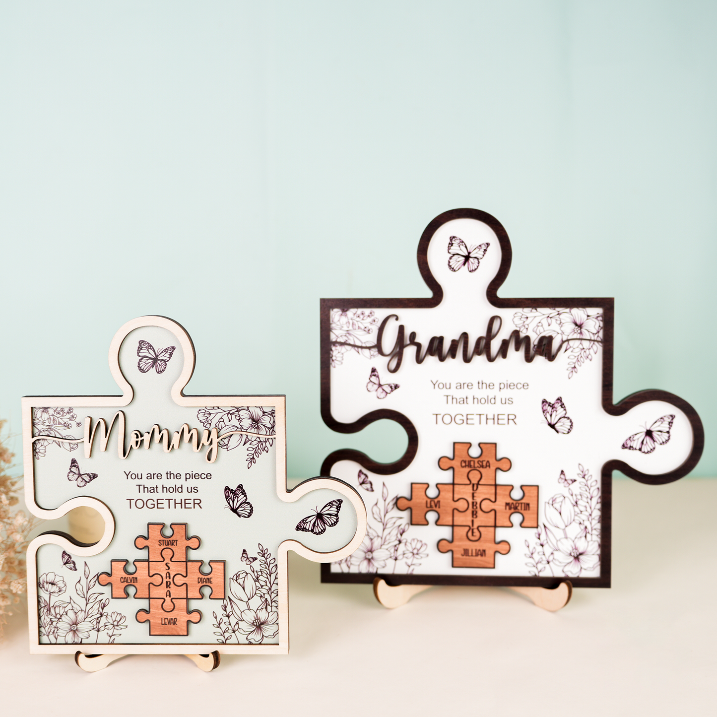 Mother's Day Custom Crossword Puzzle Sign for Mom