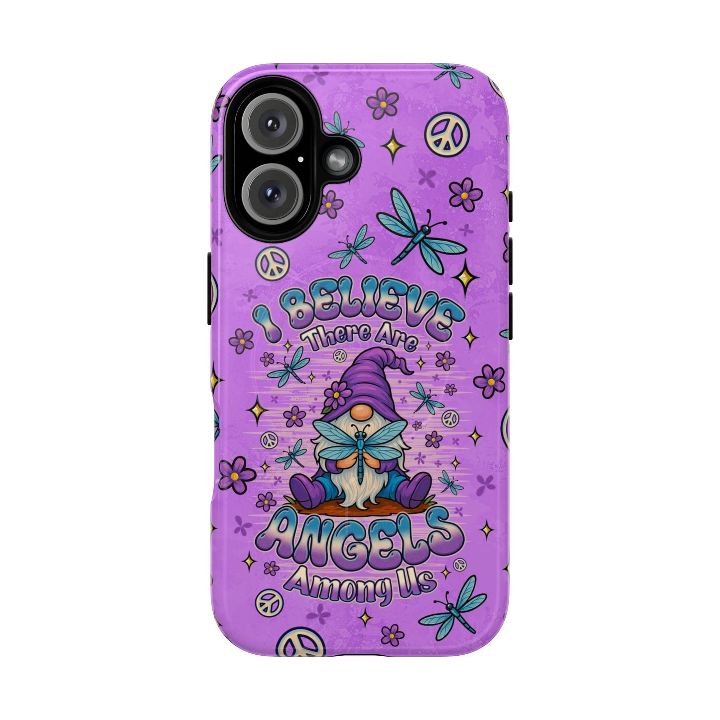 I BELIEVE THERE ARE ANGELS AMONG US GNOME MAGNETIC PHONE CASE - TLNO1604262