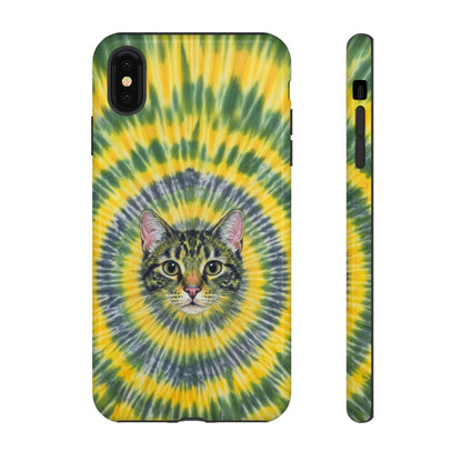 FUNNY CAT SWIRL  PHONE CASE - TLNT1604263