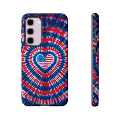 AMERICAN FLAG HEART PHONE CASE - TYPQ1304266
