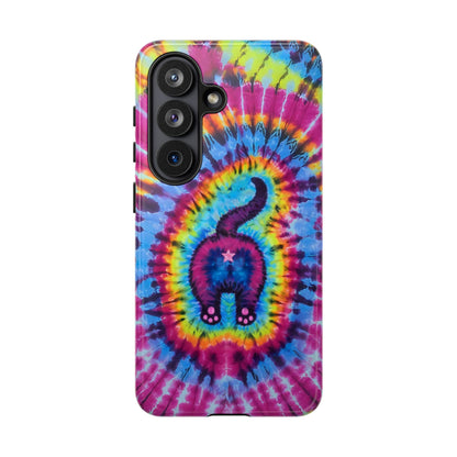 CAT COLORFUL SWIRL PATTERN PHONE CASE - TLTW1404263