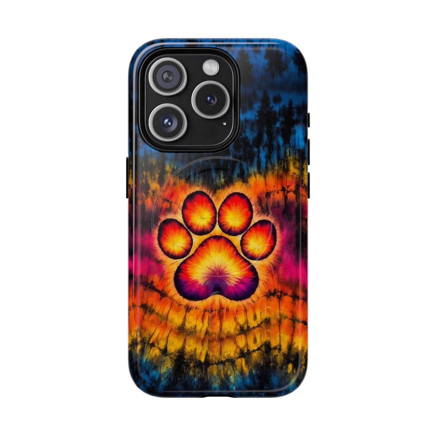 PAW PRINT SWIRL MAGNETIC PHONE CASE  - TLHG2404264
