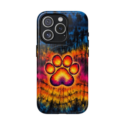 PAW PRINT SWIRL MAGNETIC PHONE CASE  - TLHG2404264