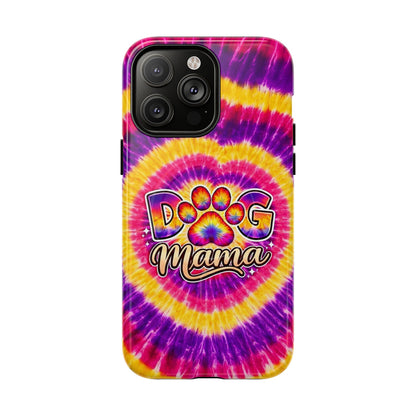 DOG MAMA PAW PRINT SWIRL MAGNETIC PHONE CASE  - TLNT1504261