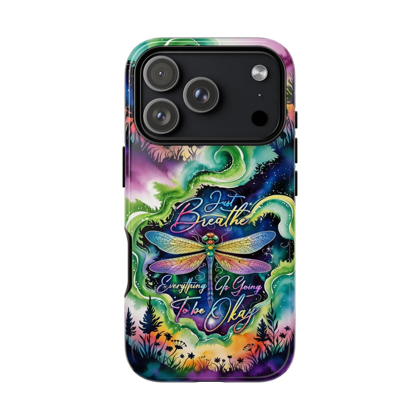JUST BREATH DRAGONFLY  PHONE CASE  - TLHG2304264
