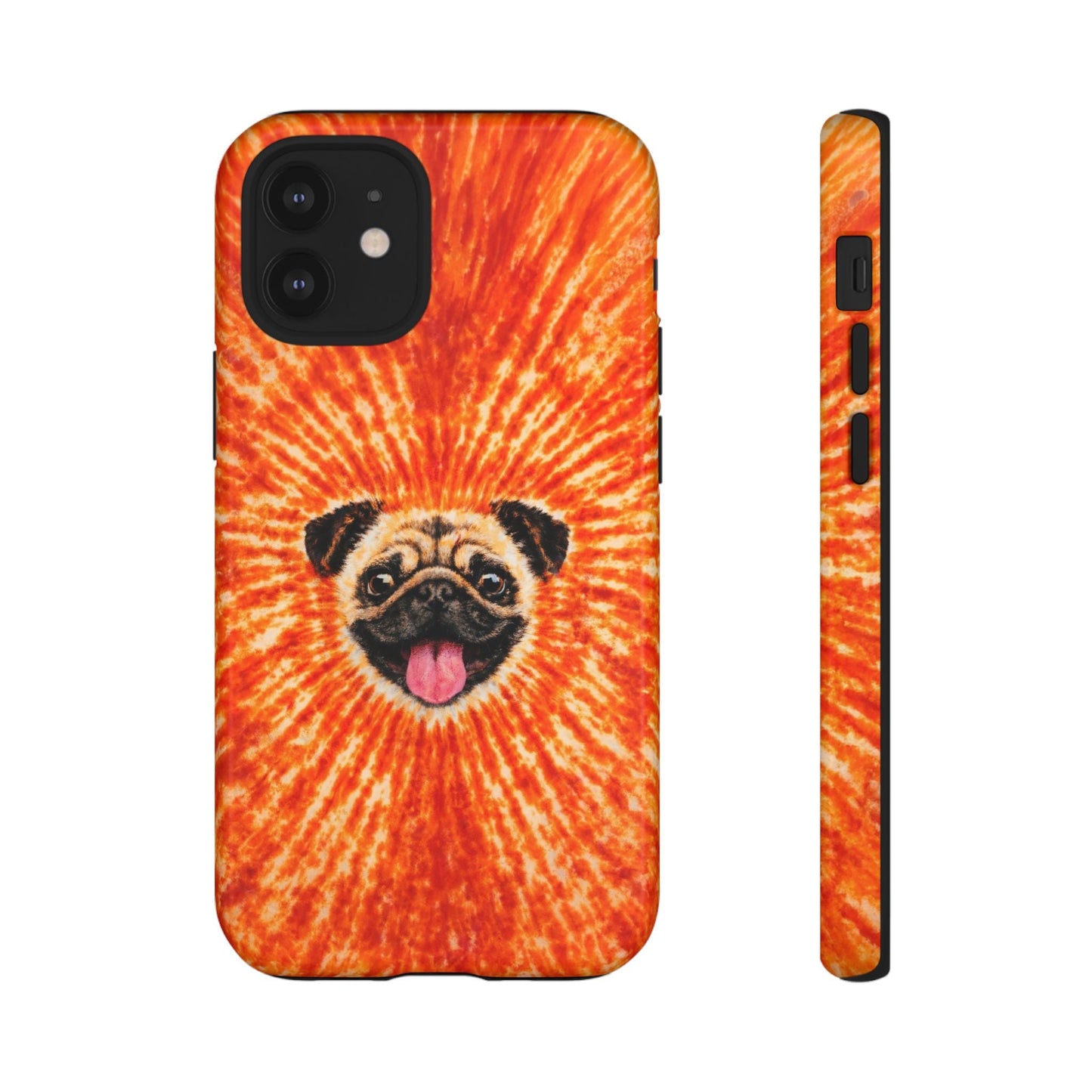 PUG DOG ORANGE  PHONE CASE - TLNT1604261