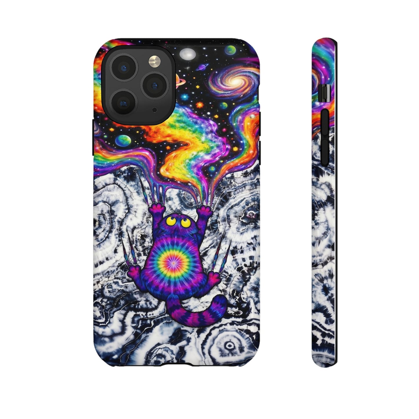 SCRATCHING CAT GALAXY PHONE CASE - KMTM1004261