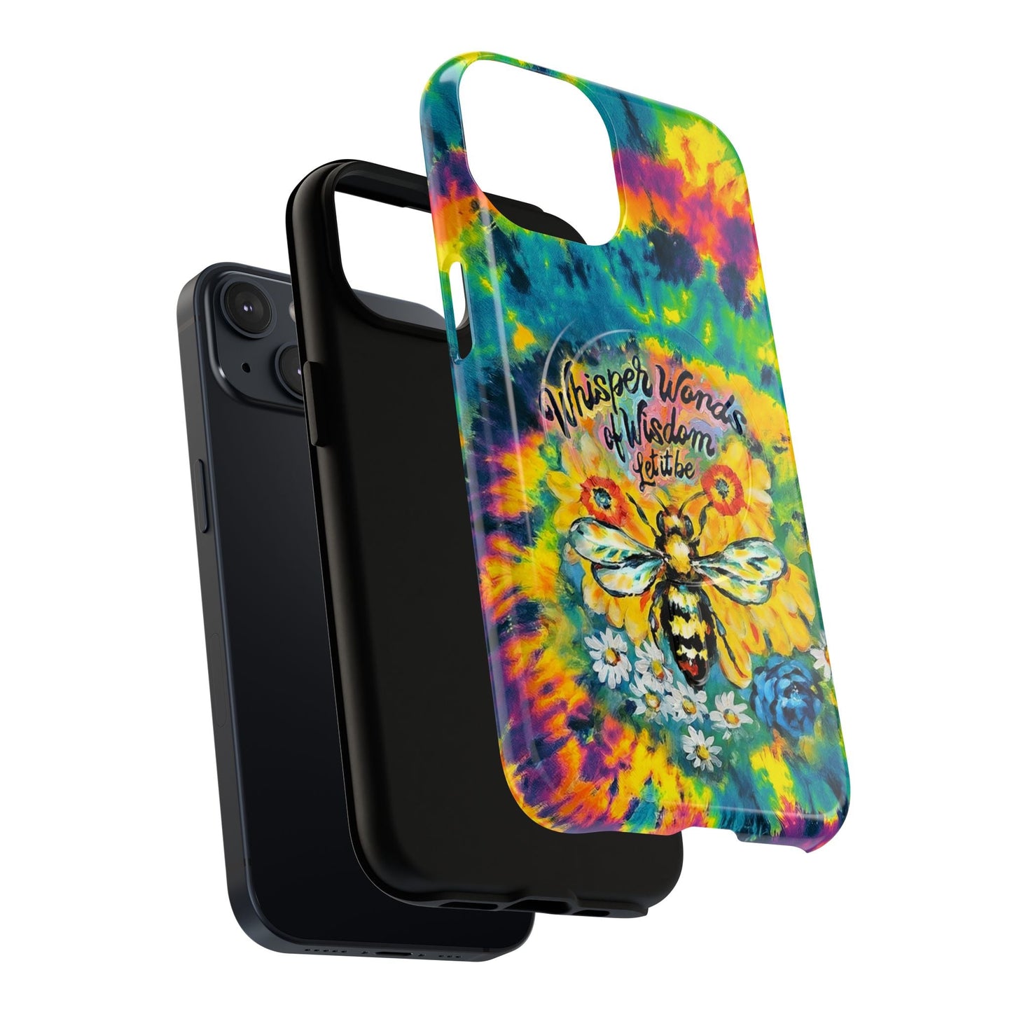 SUNFLOWER BEE WISDOM MAGNETIC PHONE CASE - RI2304262