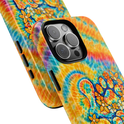LOVE PAW PRINT SWIRL MAGNETIC PHONE CASE  - TLHN2304264