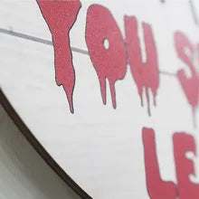 Load image into Gallery viewer, Halloween Horror Welcome Sign
