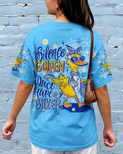 SILENCE IS GOLDEN DUCK ALL OVER PRINT - TLNT0806264