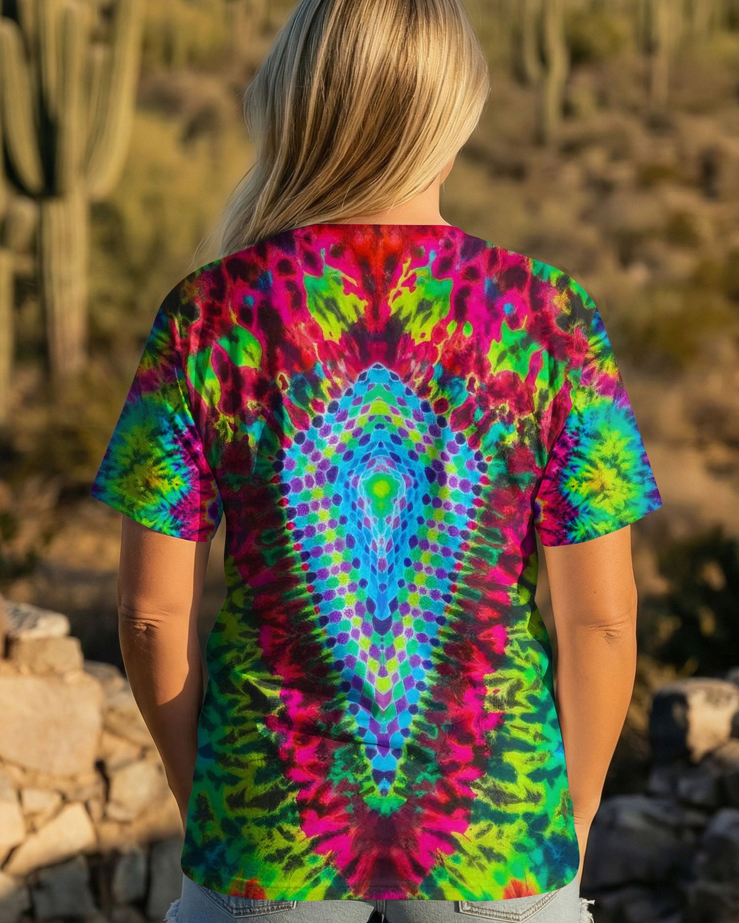 MANDALA PAW PRINT  SWIRL ALL OVER PRINT  - TLTW0304261