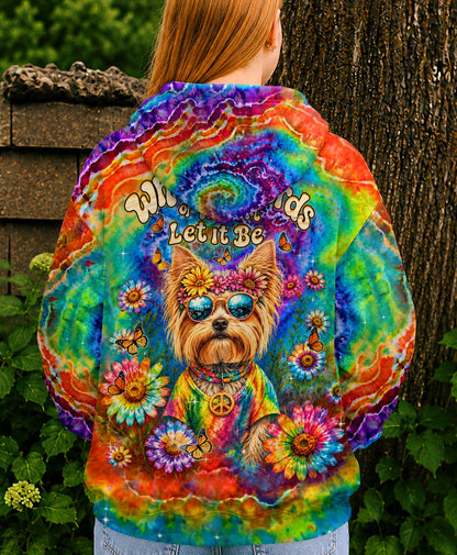 WHISPER WORDS OF WISDOM LET IT BE YORKIE DOG ALL OVER PRINT - TLHN2705264