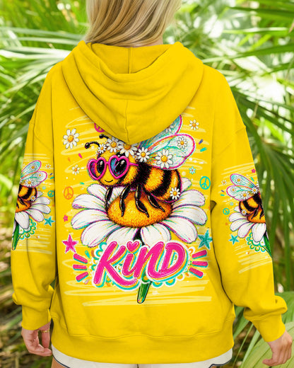 BEE KIND DAISIES ALL OVER PRINT  - TLNT0805263