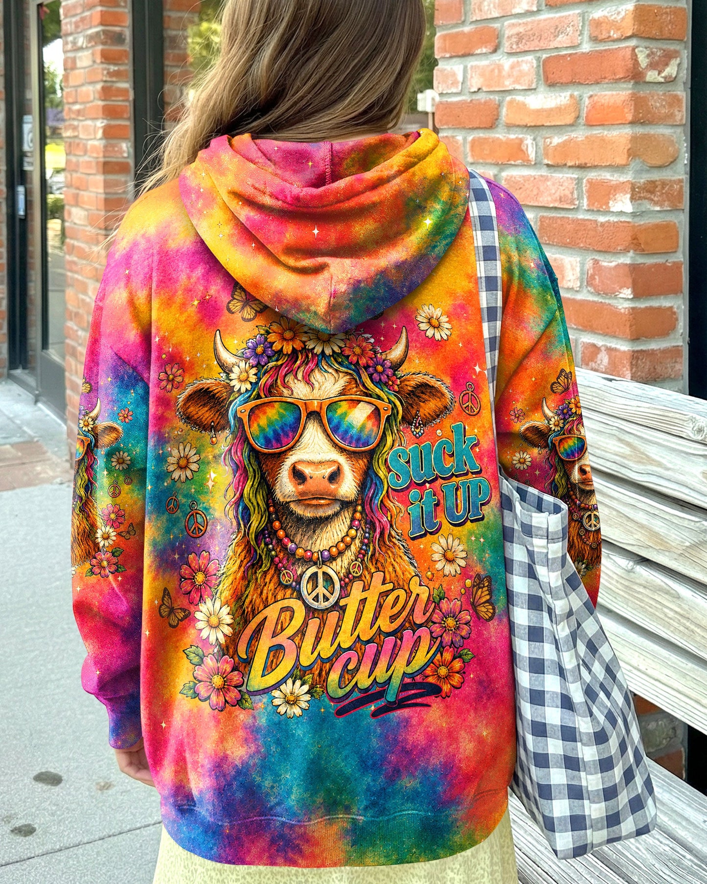 SUCK IT UP BUTTERCUP COW ALL OVER PRINT - TLNT2605264