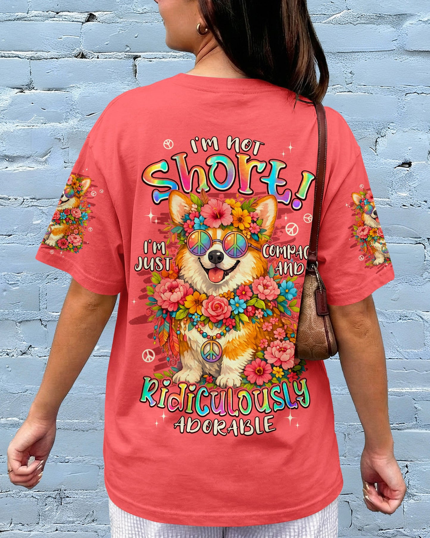 I'M NOT SHORT CORGI DOG ALL OVER PRINT - TYPQ1805262