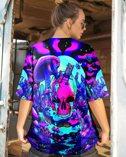 PSYCHEDELIC SKULL  HIPPIE ALL OVER PRINT   - TLNT1305262