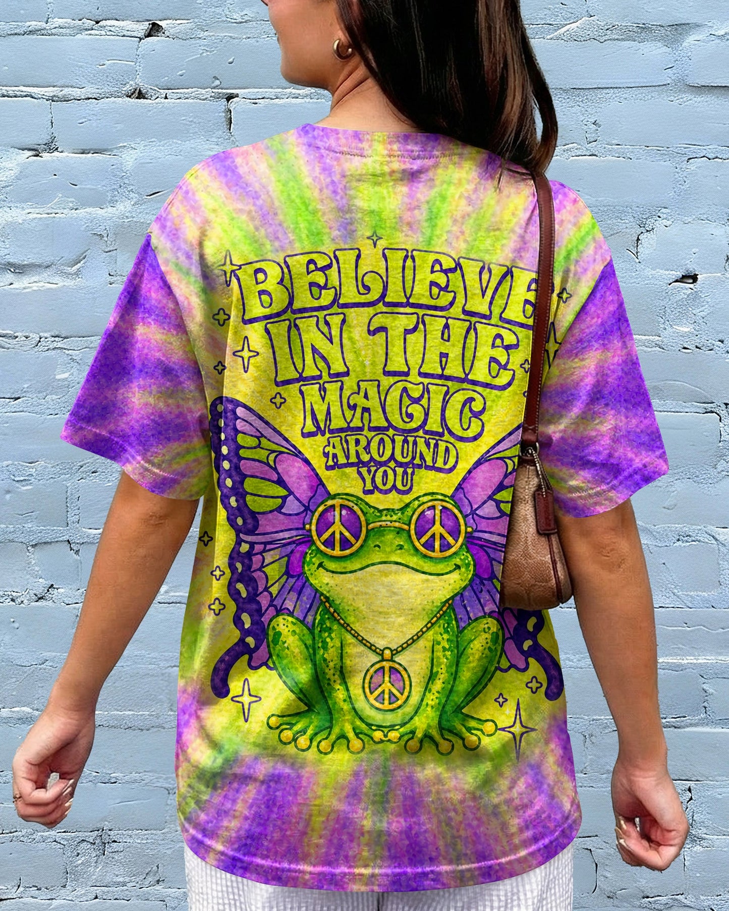 BELIEVE IN THE MAGIC AROUND YOU FROG ALL OVER PRINT - TLHN2804261