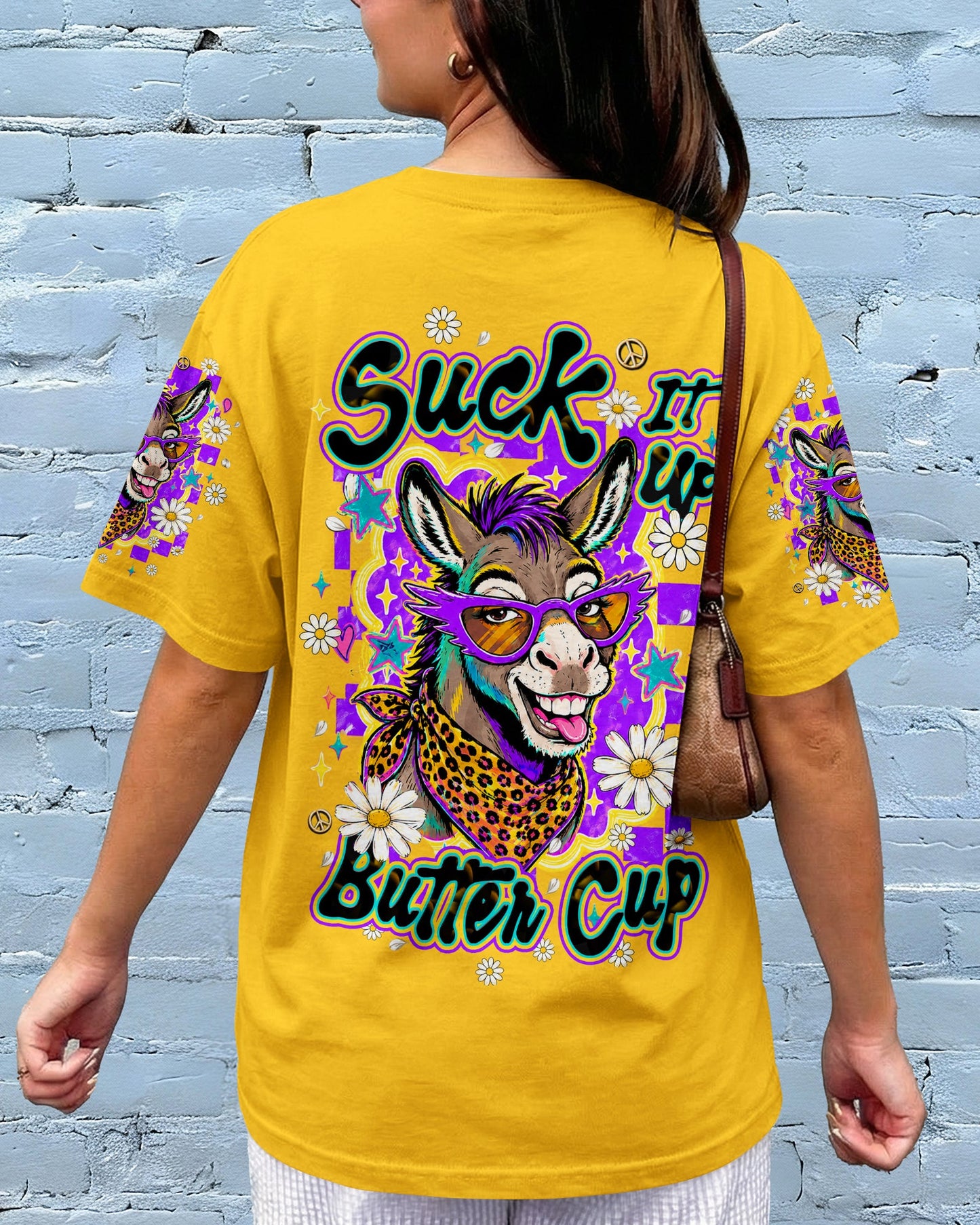 SUCK IT UP BUTTERCUP DONKEY ALL OVER PRINT  - TLHN1506262