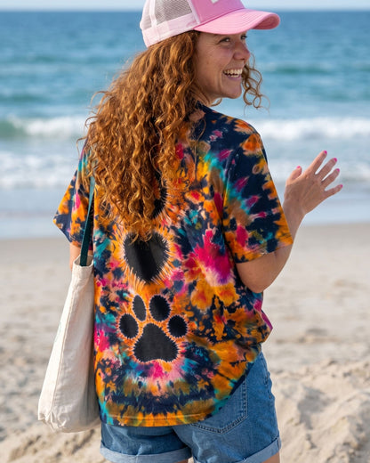 PEACE LOVE PAW PRINT ALL OVER PRINT - TLTW0406261