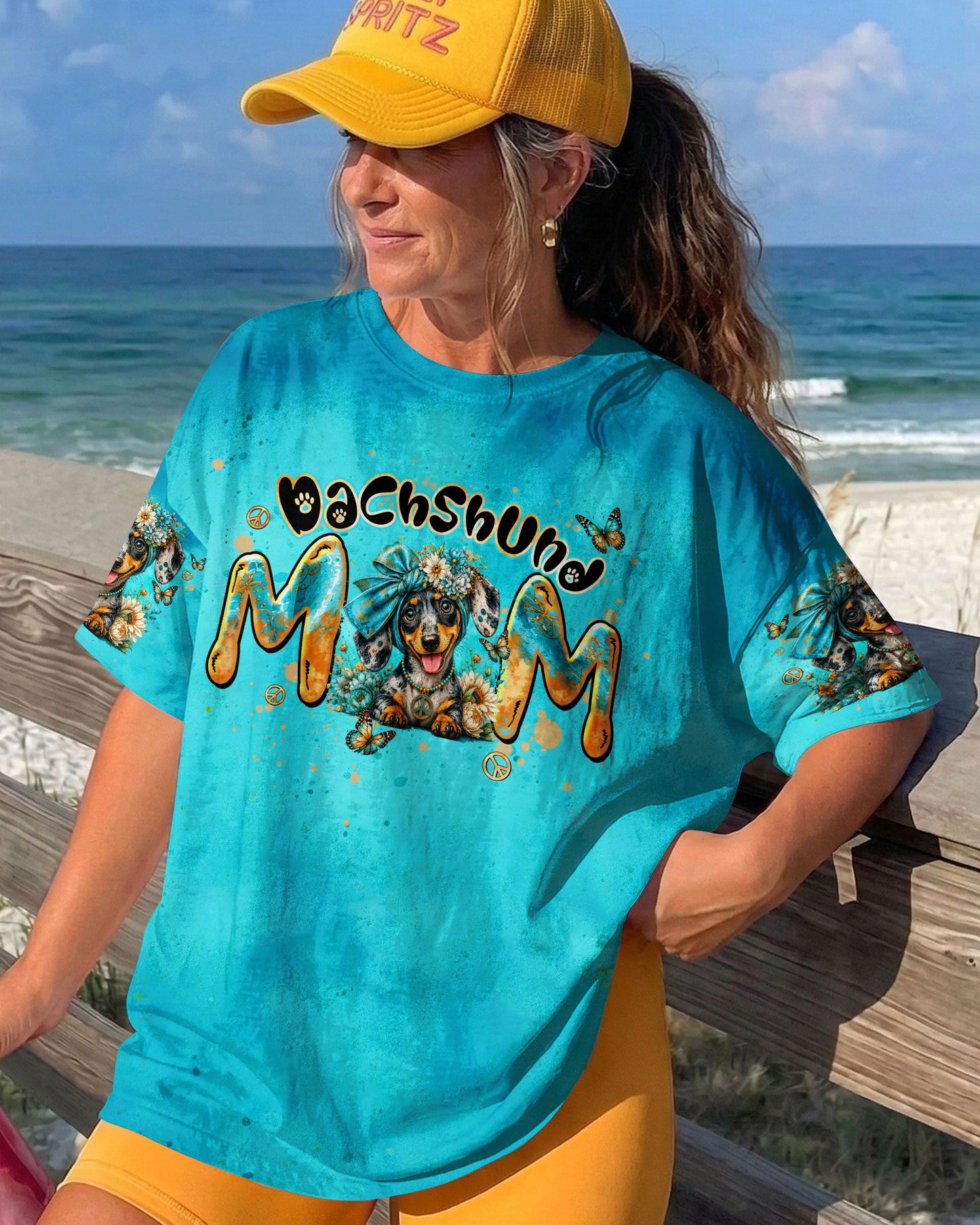 DACHSHUND MOM COOLER DOG ALL OVER PRINT - TLTW1905262