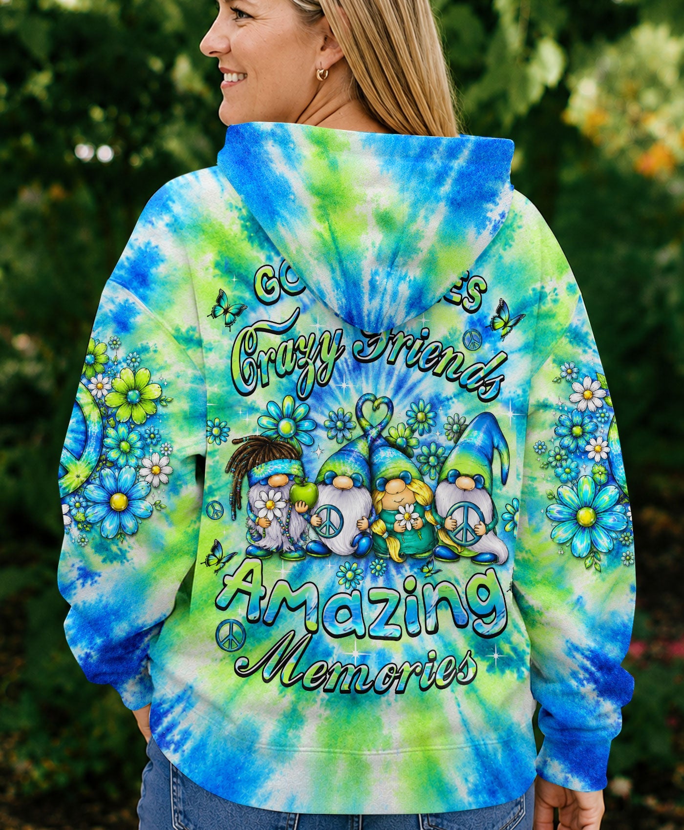 GOOD TIMES CRAZY FRIEND GNOME ALL OVER PRINT   - TLHN2505262