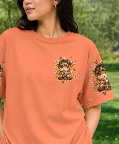 SUCK IT UP BUTTERCUP COW ALL OVER PRINT  - TLHN0906261