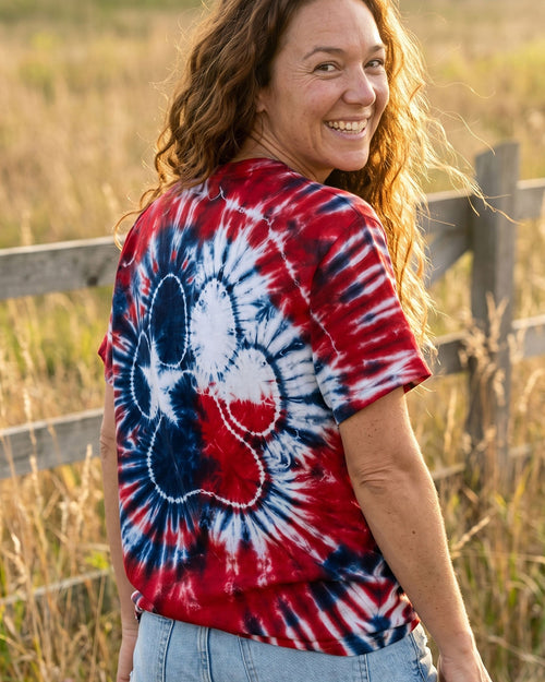 TEXAS PAW PRINT BURST ALL OVER PRINT   - TLTW1206262