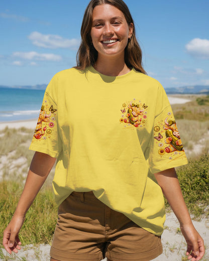 JUST DILL WITH IT  HIGHLAND COW ALL OVER PRINT  - TLTW1006261