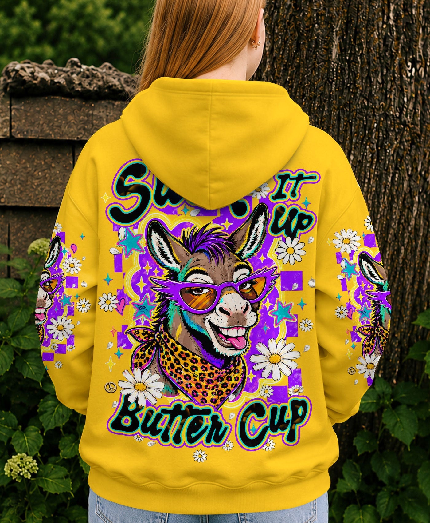 SUCK IT UP BUTTERCUP DONKEY ALL OVER PRINT  - TLHN1506262