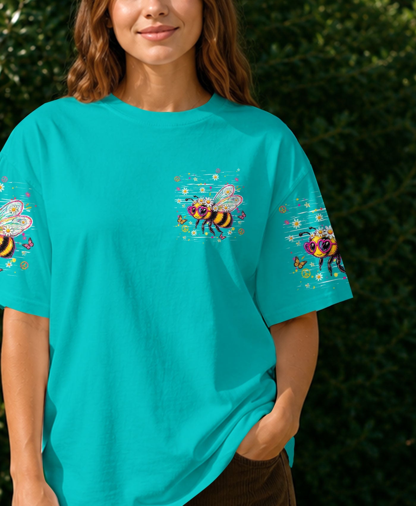 SUCK IT UP BUTTERCUP BEE ALL OVER PRINT  - TLHN1106261
