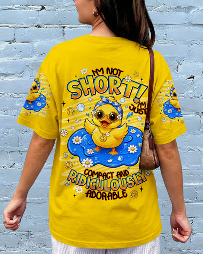 I'M NOT SHORT DUCK ALL OVER PRINT - TLNT2005261