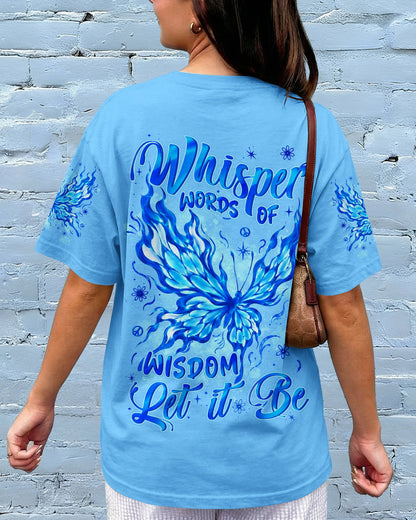 WHISPER WORDS OF WISDOM LET IT BE BUTTERFLY ALL OVER PRINT - TYLN0907263