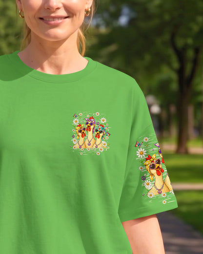 GOOD TIMES CRAZY FRIEND CHICKEN ALL OVER PRINT - TLHN0207261