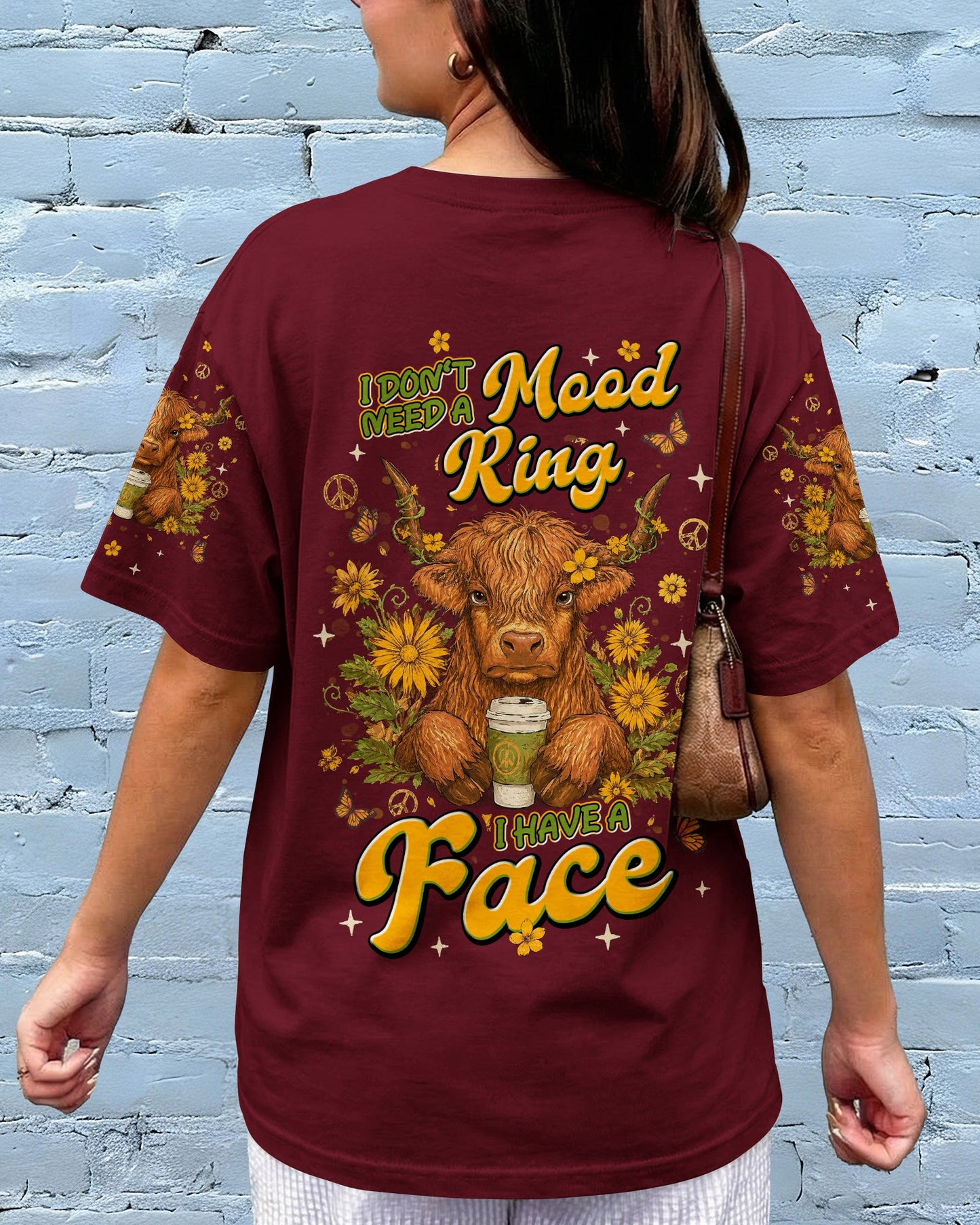 I DON'T NEED A MOOD RING COW ALL OVER PRINT - TLNT2805261