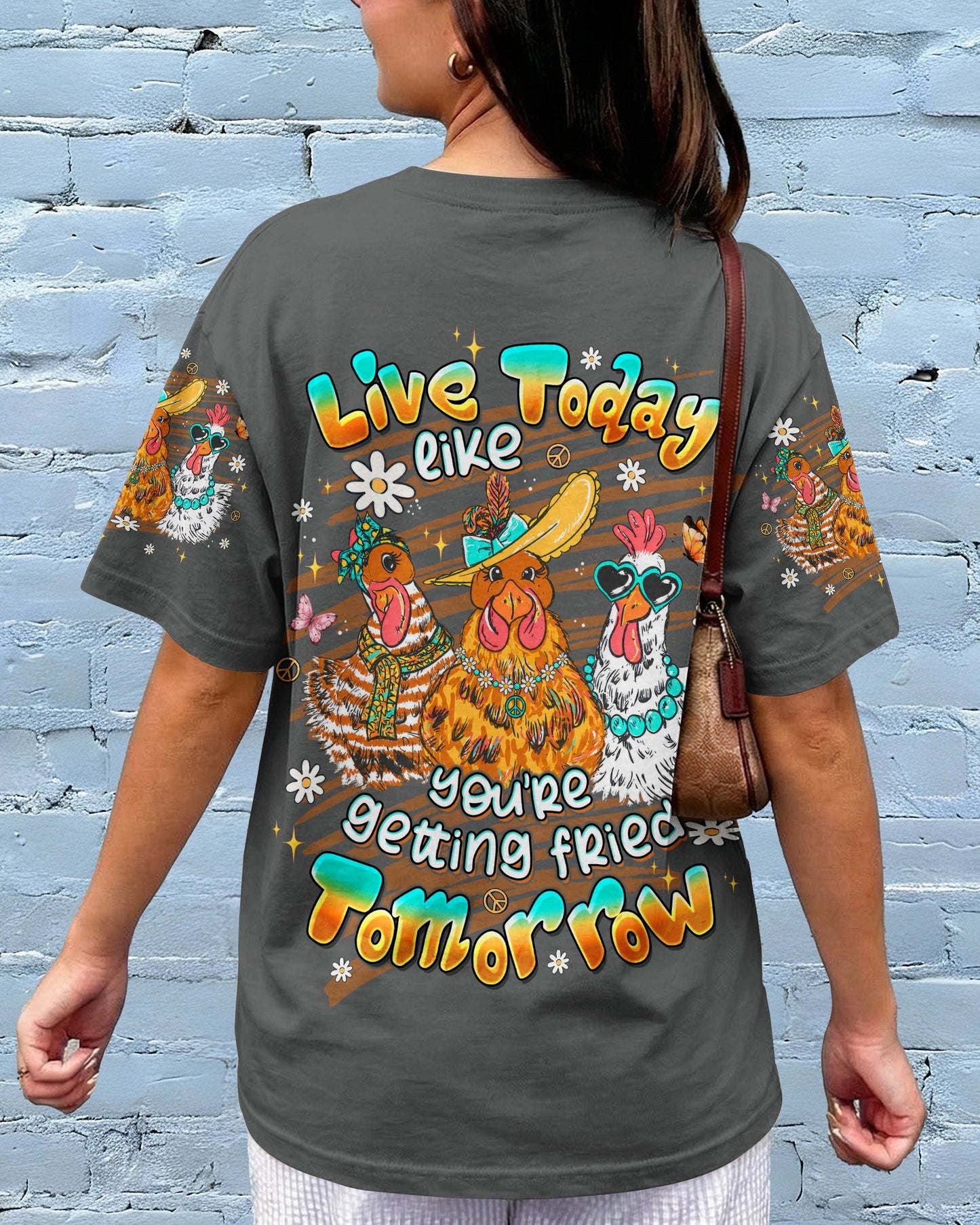 LIVE TODAY CHICKEN  ALL OVER PRINT  - TLTW1506263