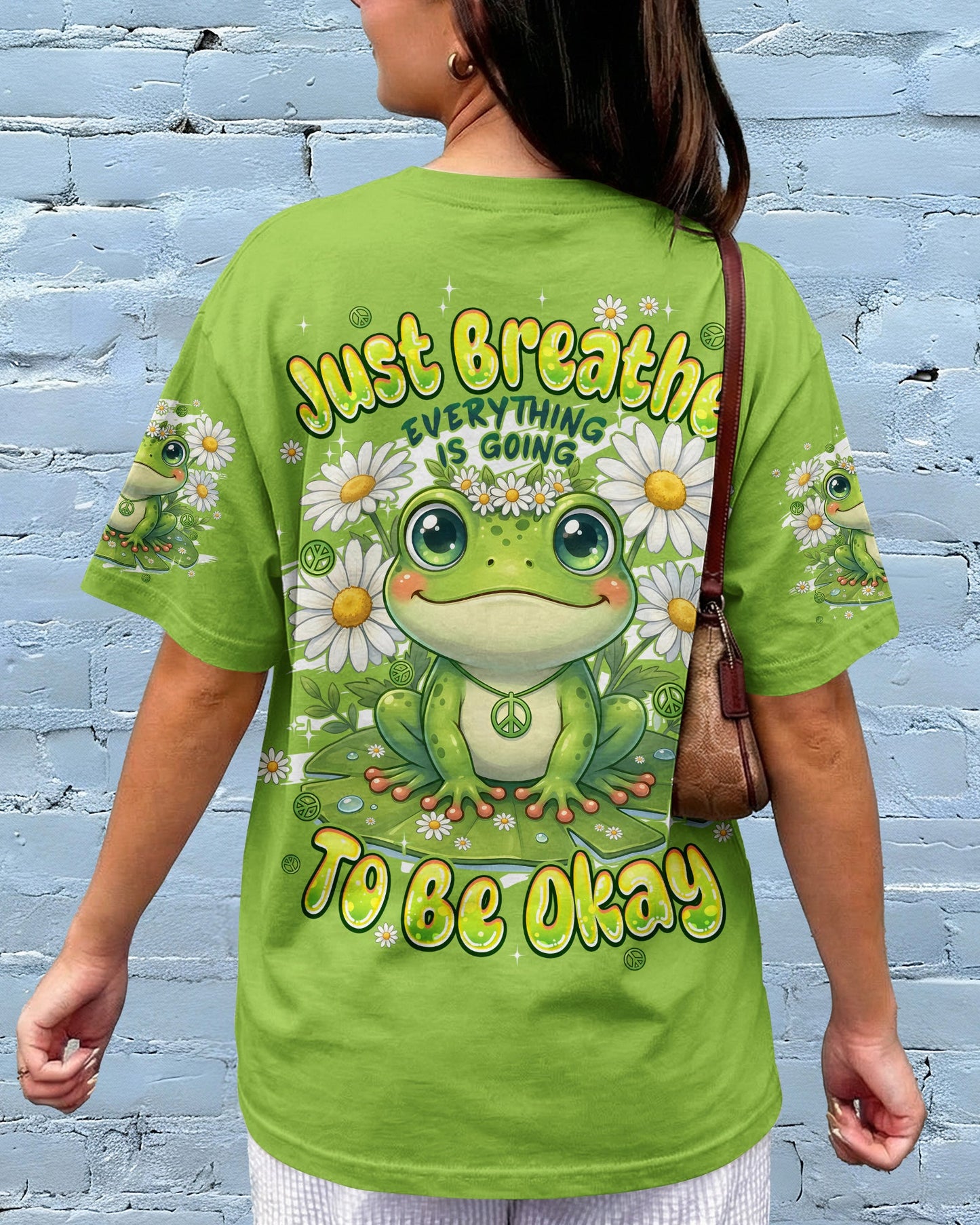 JUST BREATHE FROG ALL OVER PRINT - TYPQ2606261