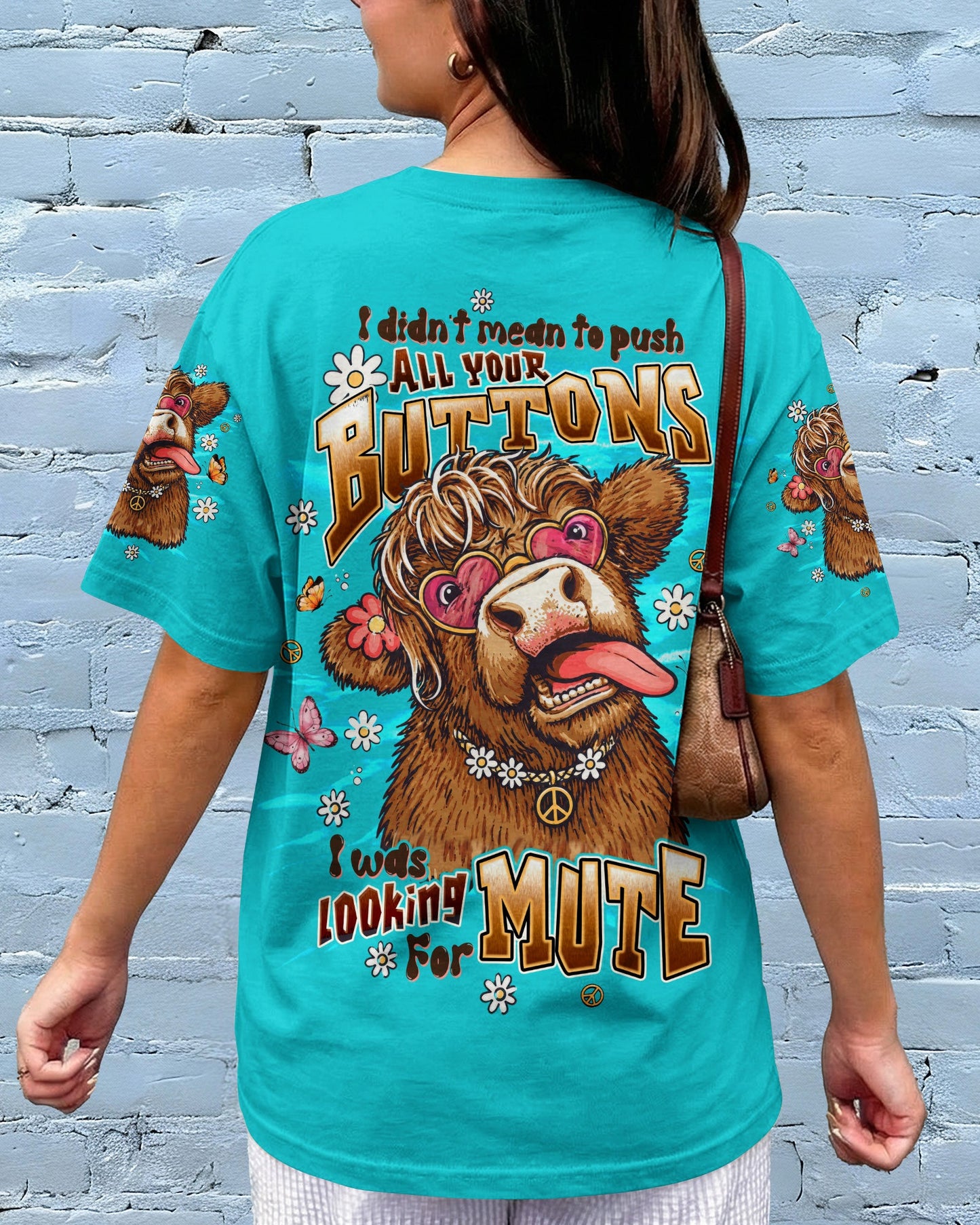 I DIDN'T MEAN TO PUSH COW ALL OVER PRINT  - TLTW1506261