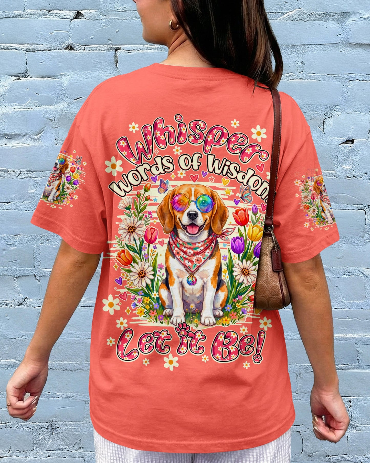 WHISPER WORDS OF WISDOM LET IT BE BEAGLE DOG ALL OVER PRINT ALL OVER PRINT - TY1305261