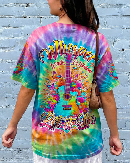 WHISPER WORDS OF WISDOM LET IT BE GUITAR COLORFUL ALL OVER PRINT - TYPQ1704262