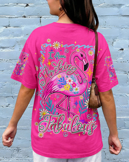I'M FLOCKING FABULOUS FLAMINGO ALL OVER PRINT - TYPQ0107261