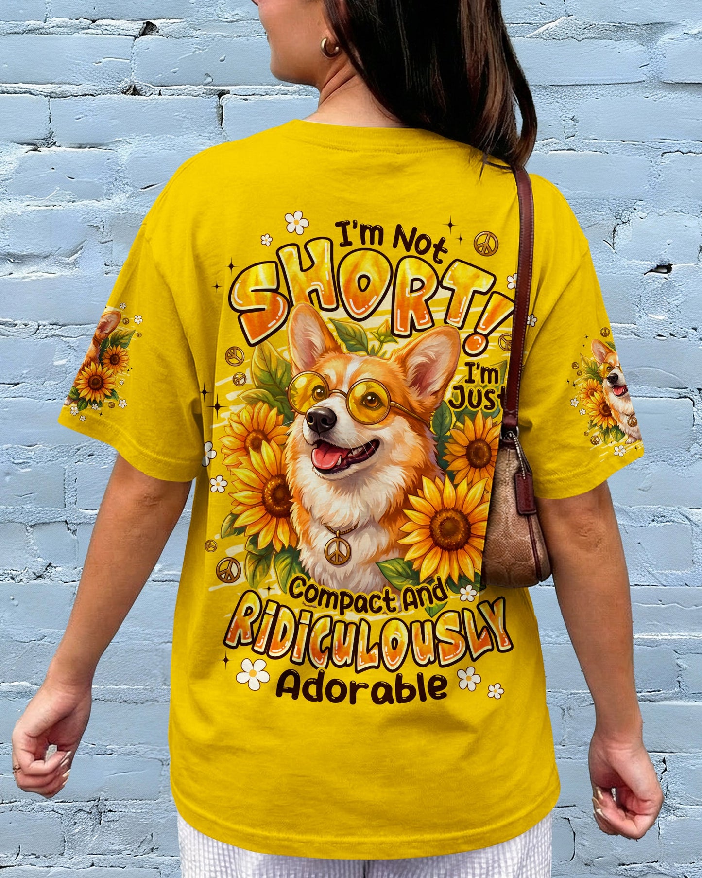 I'M NOT SHORT DOG CORGI ALL OVER PRINT - TYPQ1505261