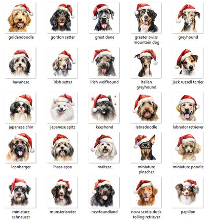 Personalized Pet Dog Cat Dear Santa Imitation Knitted Woven Blanket